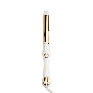 FoxyBae Gold and White Curling Iron